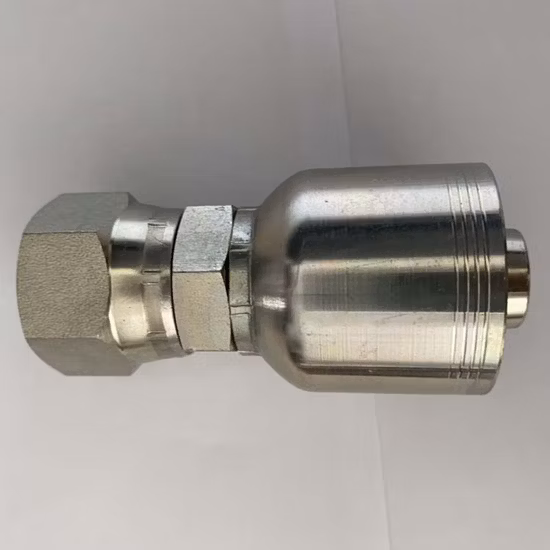 Montaje de manguera hidráulica de alta presión Jic Bsp Montaje de una pieza Parker accesorios de la serie 43