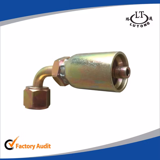 Accesorios de manguera estampados de alta calidad Jic/NPT/Bsp/Accesorios hidráulicos métricos