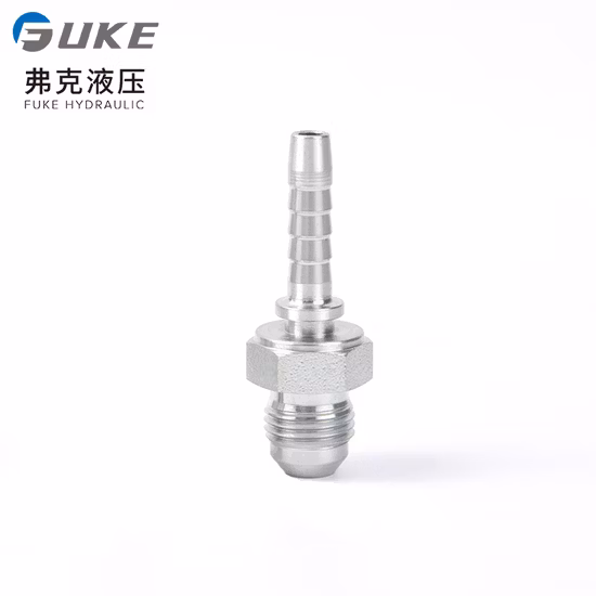 Precio de China Fábrica Ningbo Sistema hidráulico Accesorios para mangueras y adaptadores de acoplamientos Hidráulicos de acero al carbono Dos