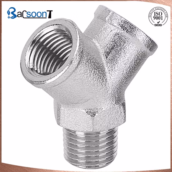 Accesorios de tubería de acero inoxidable serie 43 / Accesorio de tubería hidráulica JIC1/4 / Accesorio SAE hembra 3/4 / Accesorio de manguera hidráulica BSP 3000PSI / Accesorio de latón de una pieza