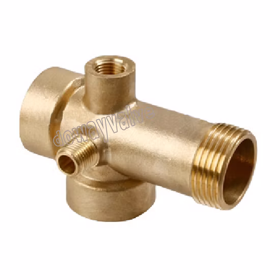 1/2″ Bsp Macho Latón 16mm Te Reductora Latón Hembra T