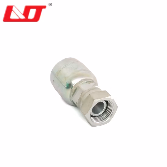 Racor hembra para manguera de acero inoxidable